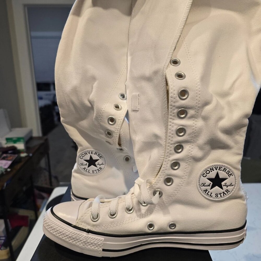 CONVERSE Chuck Taylor All Star XX-Hi High Top Canvas Knee Hi Women's Size 9 NEW - Picture 2 of 13